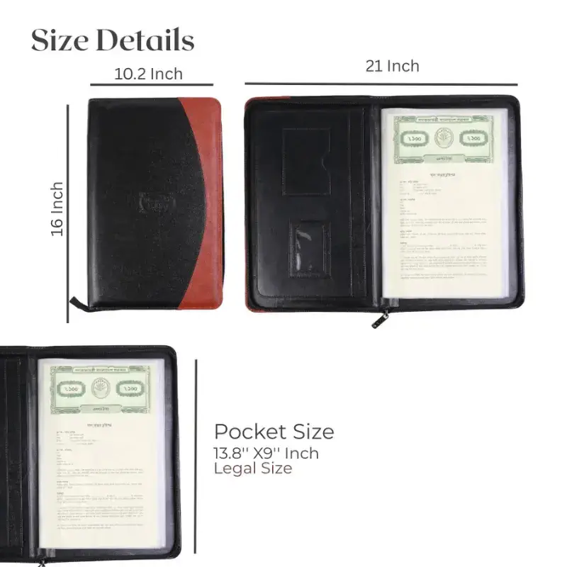 Hearts Document Folder (Legal Size)