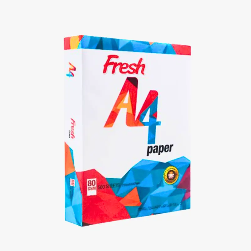 Fresh A4 Paper 80 GSM (500 Pages)