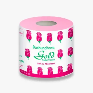 Bashundhara Gold Pink Toilet Tissue 212 Sheets