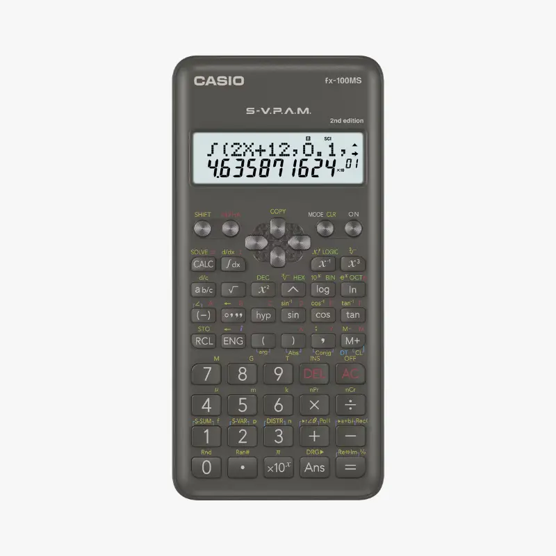 Casio fx-100MS-2 2nd Edition Scientific Calculator Original
