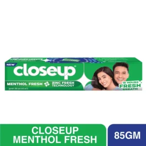 Closeup Menthol Fresh Green Toothpaste with Active Zinc Mouthwash