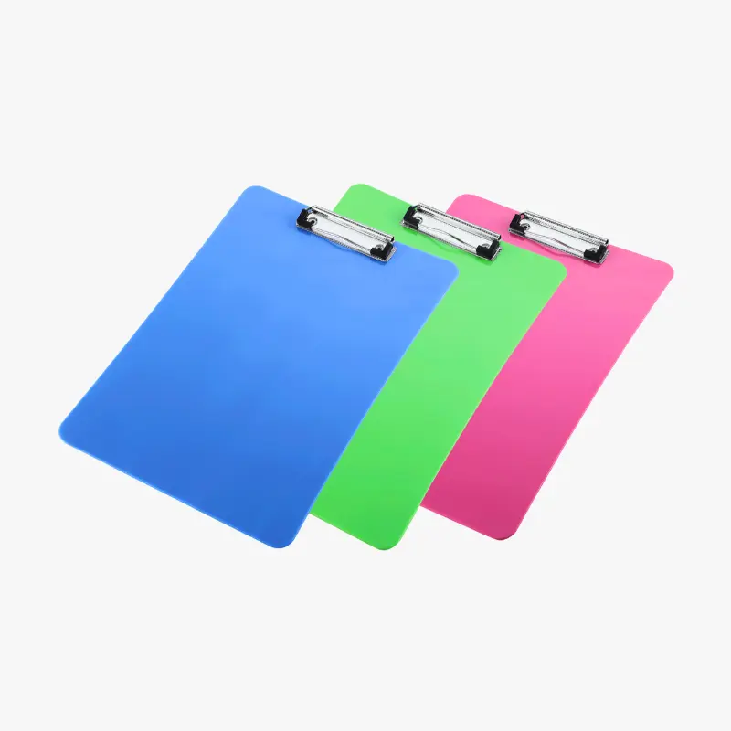 Good Luck Clip Board Plastic Exam Pad for Students