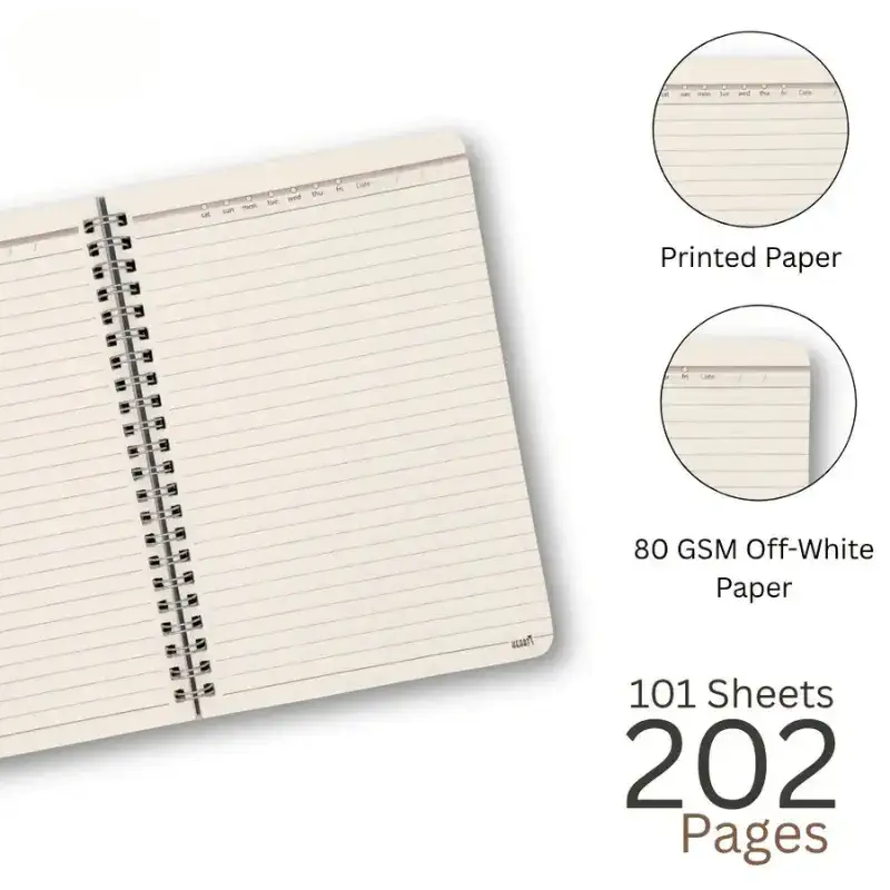 Hearts Crown Spiral Notebook Any Color