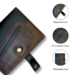 Hearts Executive Diary 2026 PU Leather Cover 376 Pages