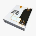 Hearts Floral Binding Khata White Page 200 Page