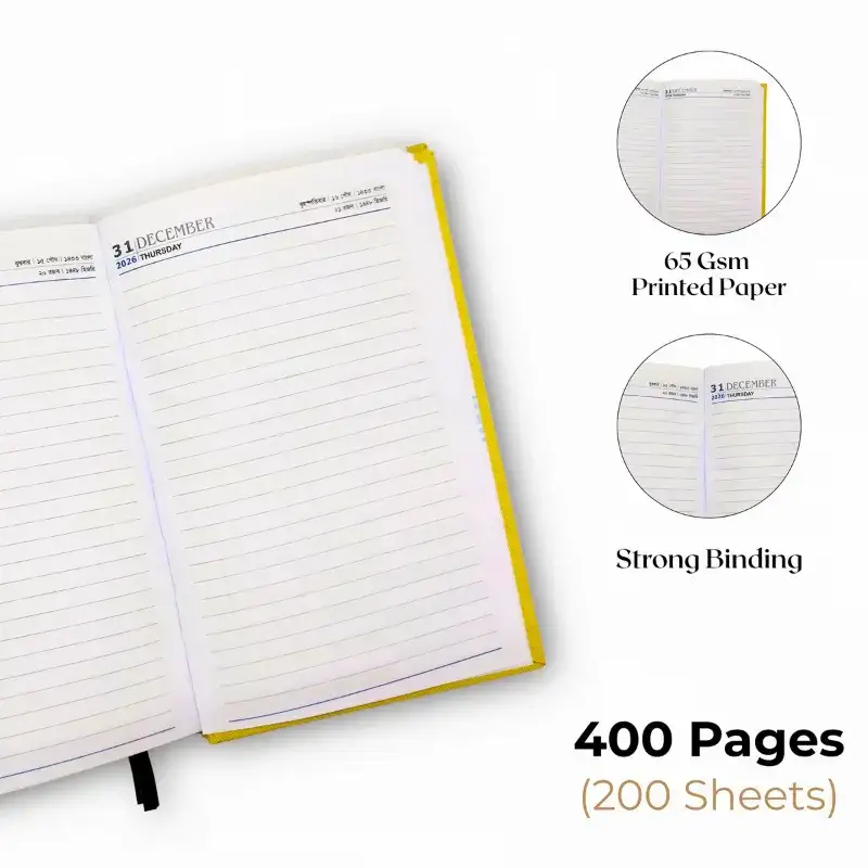 Hearts General Diary 2026 (400 Pages)