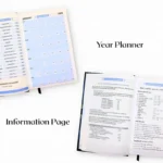 Hearts General Diary 2026 Premium White Paper 400 Pages