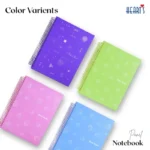 Hearts Panel Notebook 80 GSM Matt Finish Coil Binding