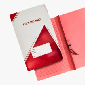 Hearts Record File Paper Board Document Holder