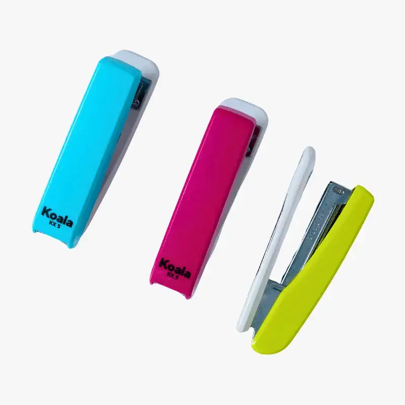 Koala Stapler KX-5S compact office stapler in assorted colors