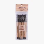 Matador Woodmark Ball Pen Black Ink 6 Pcs box packaging