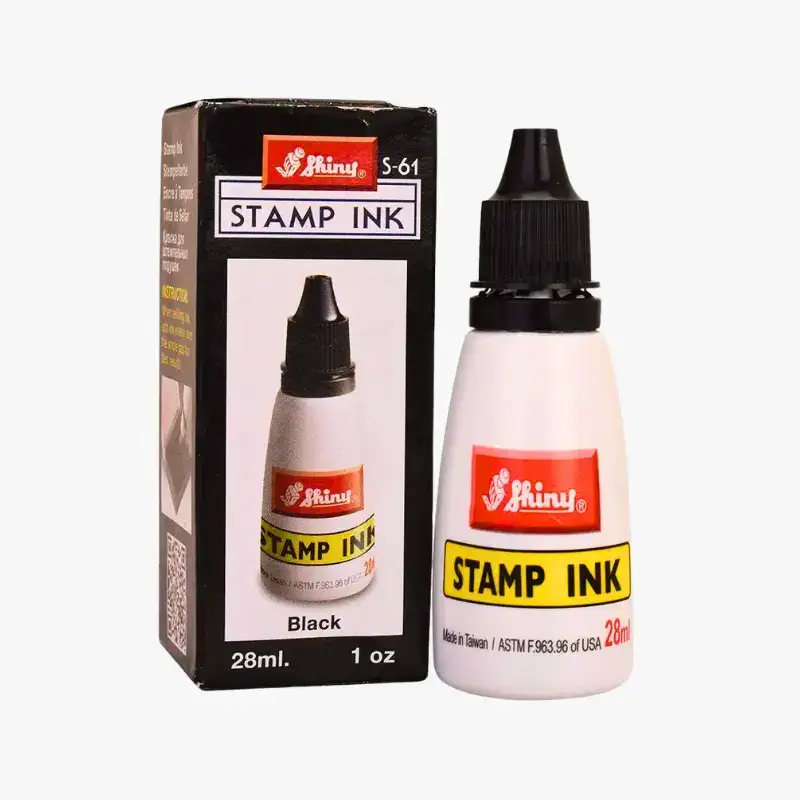 Shiny Original Stamp Pad Ink Refill Blue 28ml Bottle