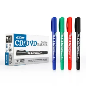 Gxin CD DVD OHP Marker Pen Mix Color Dual Tip