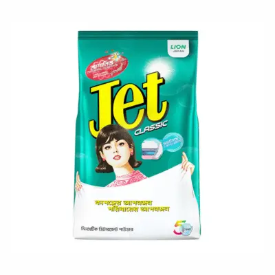Jet Classic Detergent 1000g poly pack with enzyme power