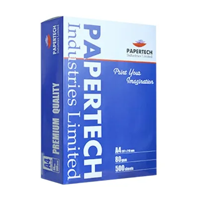 Papertech A4 Size Paper (80 GSM) 1 Rim (500 Sheets)