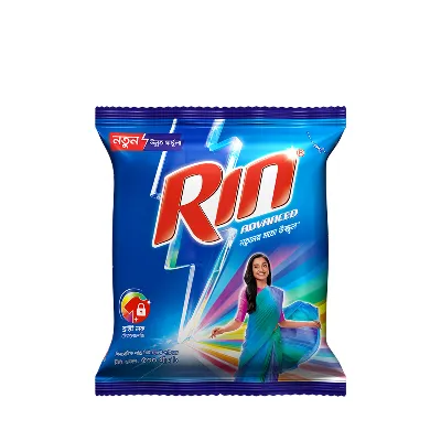 Rin Advanced Detergent Powder 500 gm packet