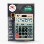 Petra Phoenix Calculator Model-P12DPC 12 Digit Desktop Calculator