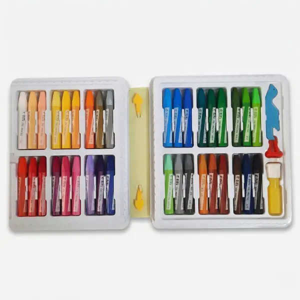 TiTi Oil Pastel 36 Colour Non Toxic Made in Korea