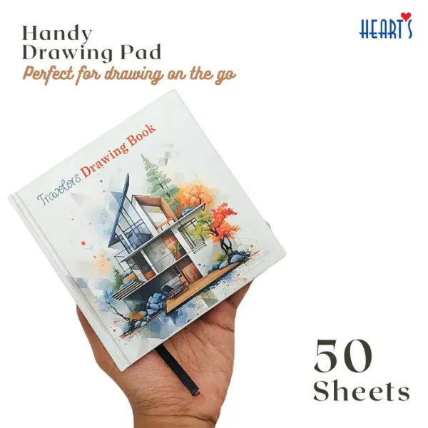 Hearts Travelers Drawing Book