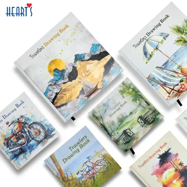 Hearts Travelers Drawing Book